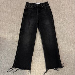 black garage jeans